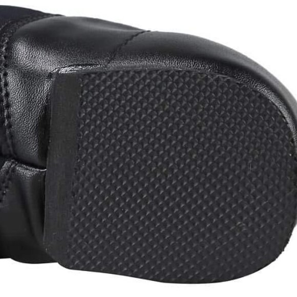 Linodes Unisex 006 PU Leather Upper Slip-on Jazz Shoe for Women and Men's Dance - Picture 7 of 7